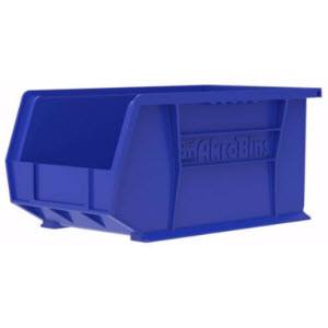 Akro Plastic Storage Bins, 10-7/8"L x 8-1/4"W x 7"H