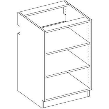 RX12 Two Shelf Open Unit Adjustable Shelves 5-Widths Available