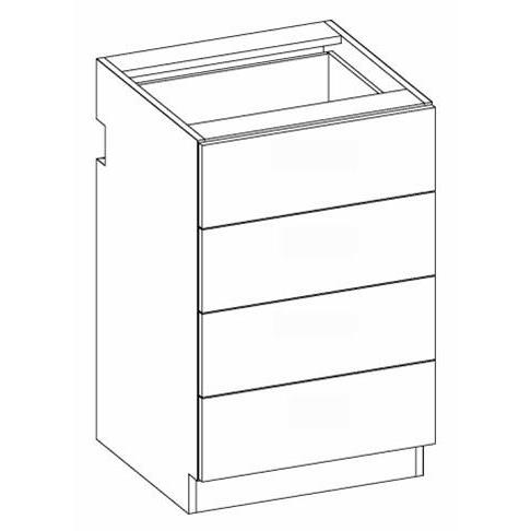 RX16 Four Drawer  Accessory Unit 2-Widths Available
