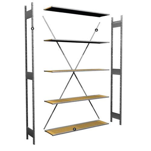 Storage Shelving Sections