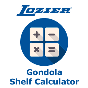 Lozier Gondola Shelving Calculator